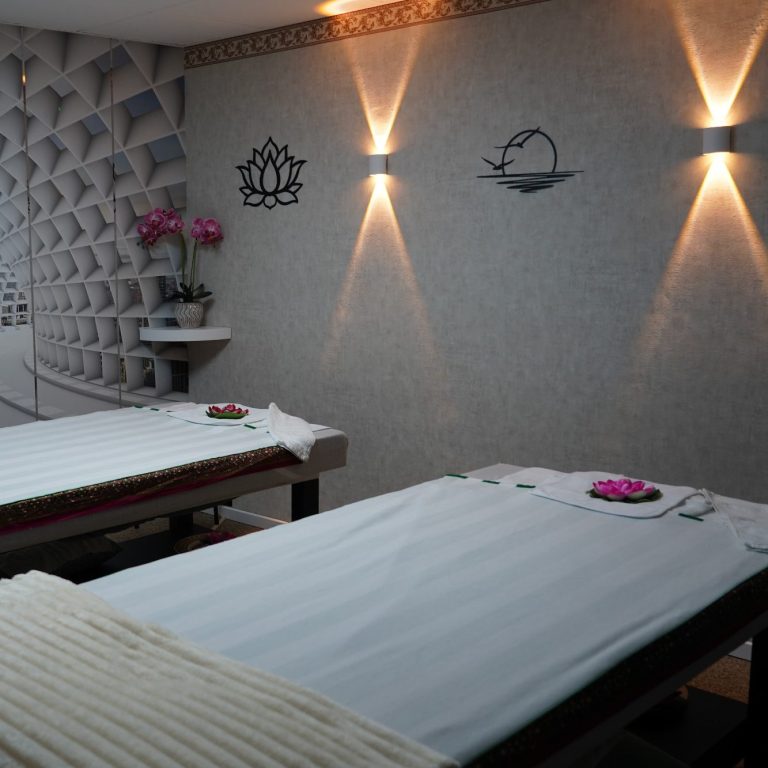 Studio-Raum für Paar-Massagen